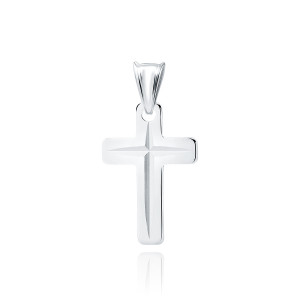 Cruciulita argint pandantiv DiAmanti K0172R-DIA (Argint 925‰ 0,9 g.)